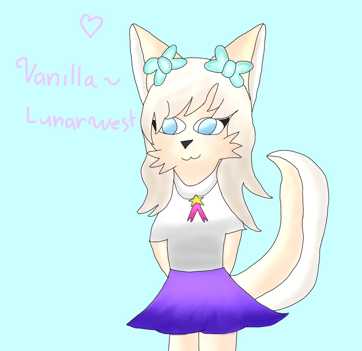 Moonfox2000's tweet photo. #purrfectapawcalypse cute blind shiba husky ^^ (i think did well on the hair style since im not good at drawing hair :p) https://t.co/NYuOr5Su6E