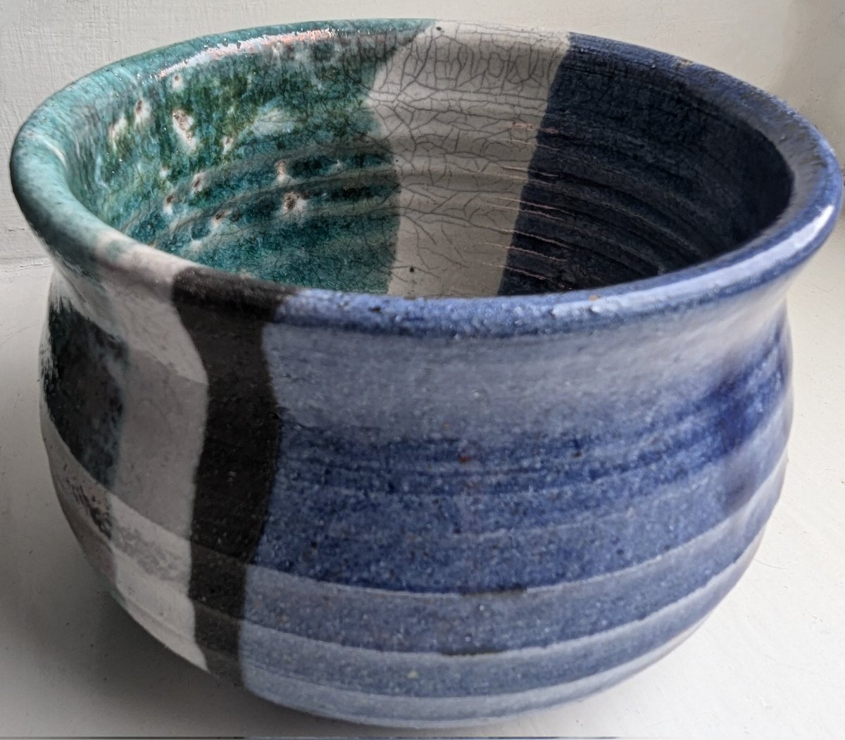 ClovePrints's tweet photo. Just love a little #raku fun! 
#ceramics #raku #pottery channeling my inner @PotteryThrow https://t.co/lB8VwDupDx