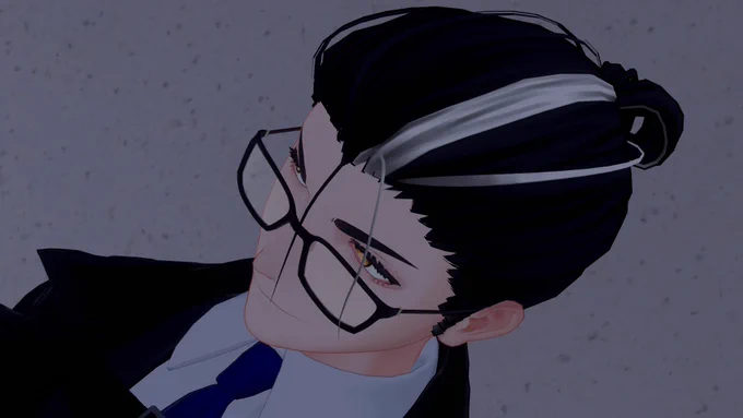 まずは手癖で……格好良すぎる…上司感あって良いかも…#吉嗣3D 