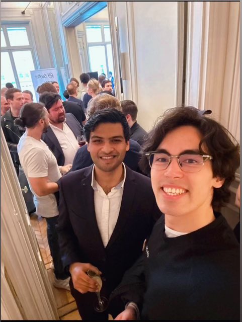 celerizhq's tweet image. From our start at the @easya_app X London @StellarOrg hackathon where @Rishab1_ represented us, to reuniting @kwok_phil in Paris—what a ride! Now, we’re going global with partners like Bridge. The Web3 world is moving fast, and Celeriz is leading the charge. Just the beginning!