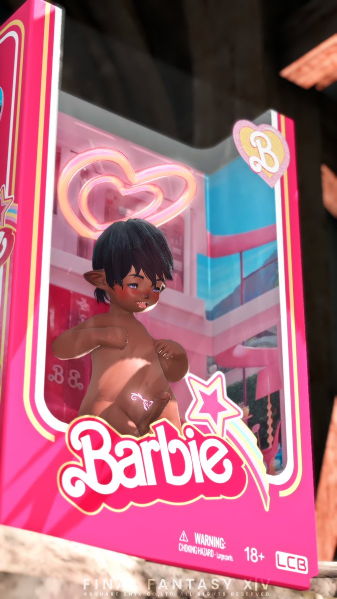 #FF14 #FFXIV #lalafell #公肥 #ララオス #lalafellnsfw #nsfwlalafell
盒子要倒了啦！！