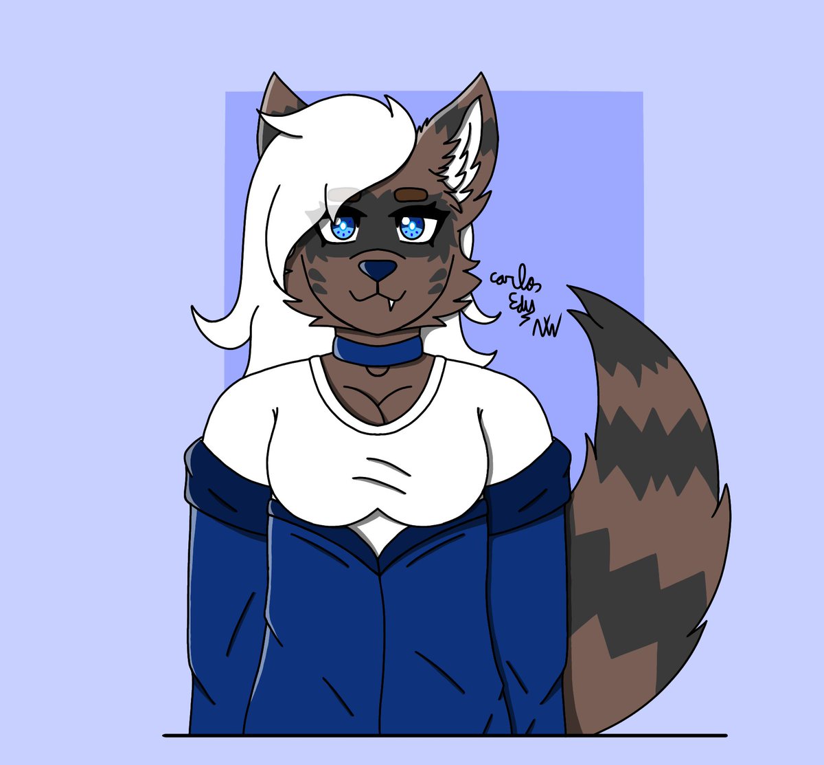 Racoon
#furryartist #furry #art #drawings #furryart  #artist #fanart