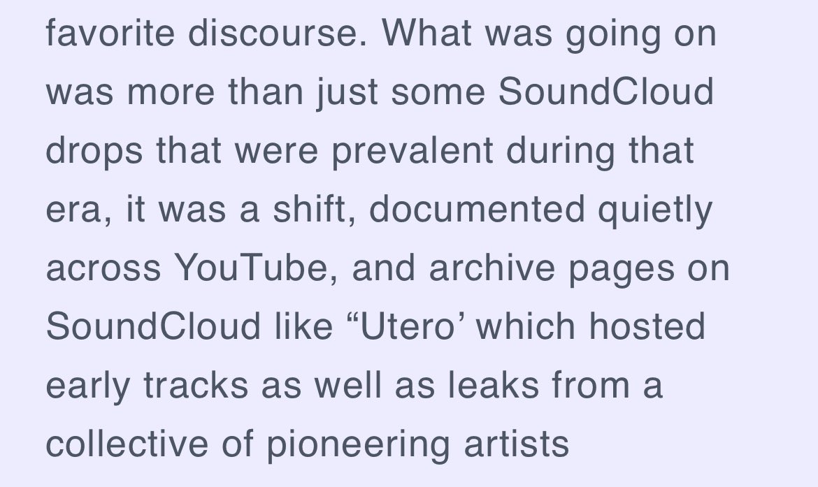 Got the opportunity to give my own opinion on the scene and a bit of lore s/o Utero. Go read and give me ur opinions and if I left out anything!

obsessedwithnostalgia.art/music/new-age-…