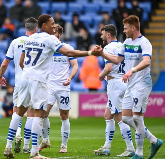 Mosesadidonkor's tweet photo. Maleace Asamoah against Shrewsbury
⏱️83mins played
🅰️ 1assist
📈Touches 28
📍 Accurate Passes 10/12(83%)
♟️ Touches in opposition box 7
⚡ Ground duels won 2/8(25%)
King Paluta|Media General|Awoshie Baah Yard|#PeaceMakerApp https://t.co/CzcMog2hnn