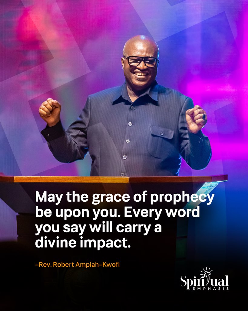 From today, every word you say will carry a divine impact in Jesus name. 

#SpiritualEmphasis