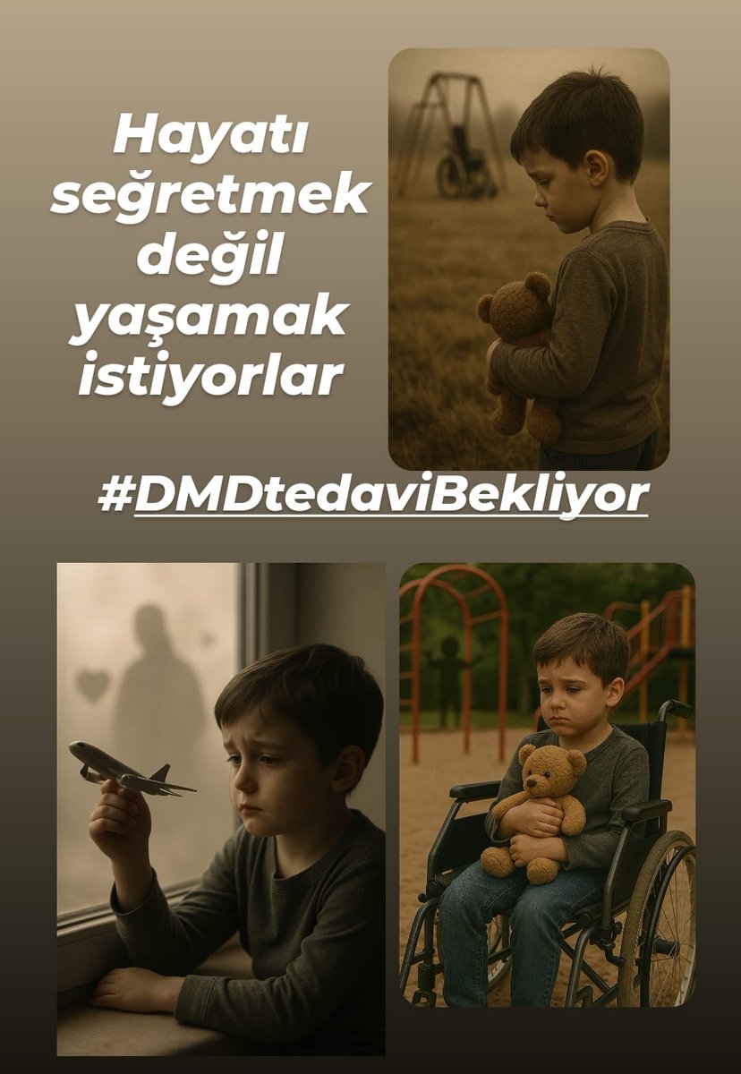 Teşhisi ortalama 4 ile 4 buçuk yaşlarında konulabilen ve şu an dünyada kesin tedavisi olmayan hastalık ölümle sonuçlanıyor.
#DMDtedavibekliyor