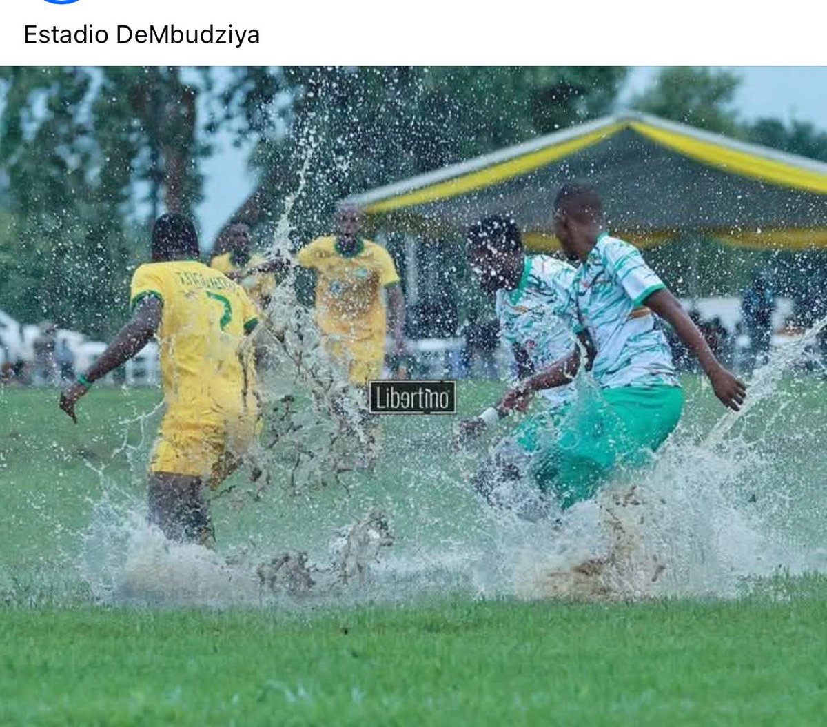 One of these days we must have a conversation about the metrological services of Zimbabwe…. Thank you for letting zvigananda embarrass themselves in Gokwe. They are so careless they don’t mind these boys to lose their careers due to injuries than can come from poor ground! Sis