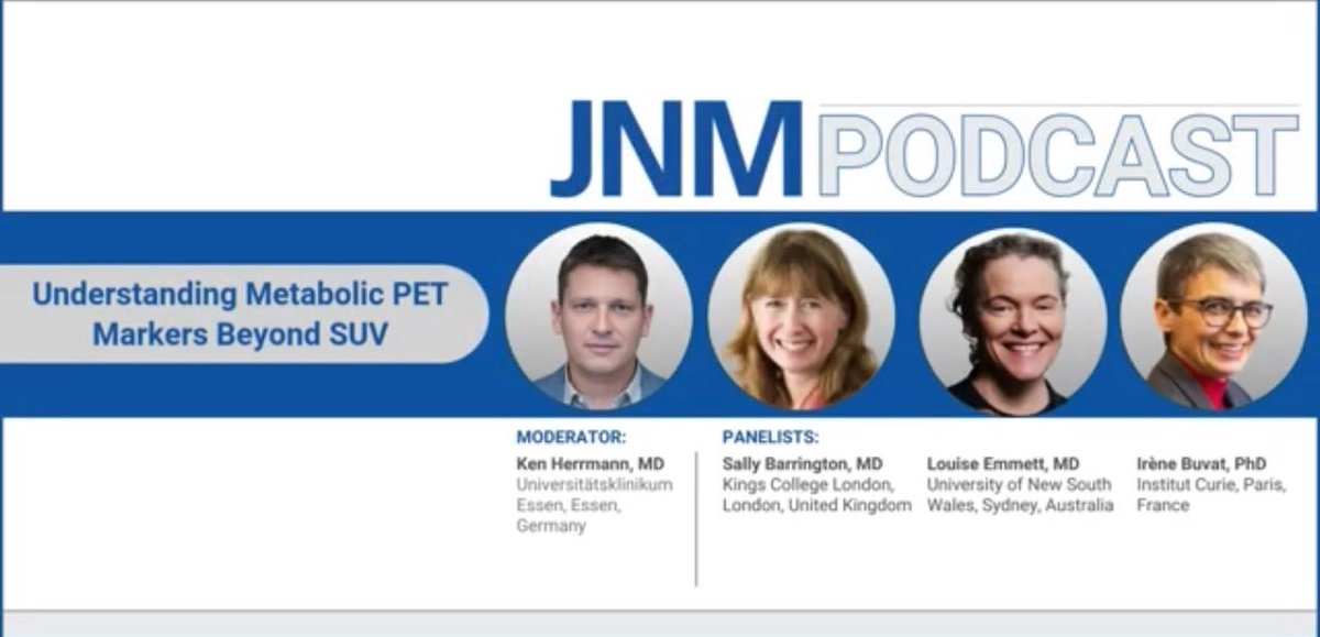 Ken Herrmann (@profkherrmann) on Twitter photo Out now … JNM podcast edition #10. All you need to know about metabolic PET biomarkers beyond SUVmean and SUVmax. <a href="/IreneBuvat/">Irène Buvat</a> <a href="/JournalofNucMed/">JNM</a> <a href="/SNM_MI/">SNMMI</a> <a href="/CzerninJohannes/">Johannes Czernin</a> youtube.com/watch?v=paszMI… Out now … JNM podcast edition #10. All you need to know about metabolic PET biomarkers beyond SUVmean and SUVmax. <a href="/IreneBuvat/">Irène Buvat</a> <a href="/JournalofNucMed/">JNM</a> <a href="/SNM_MI/">SNMMI</a> <a href="/CzerninJohannes/">Johannes Czernin</a> youtube.com/watch?v=paszMI…