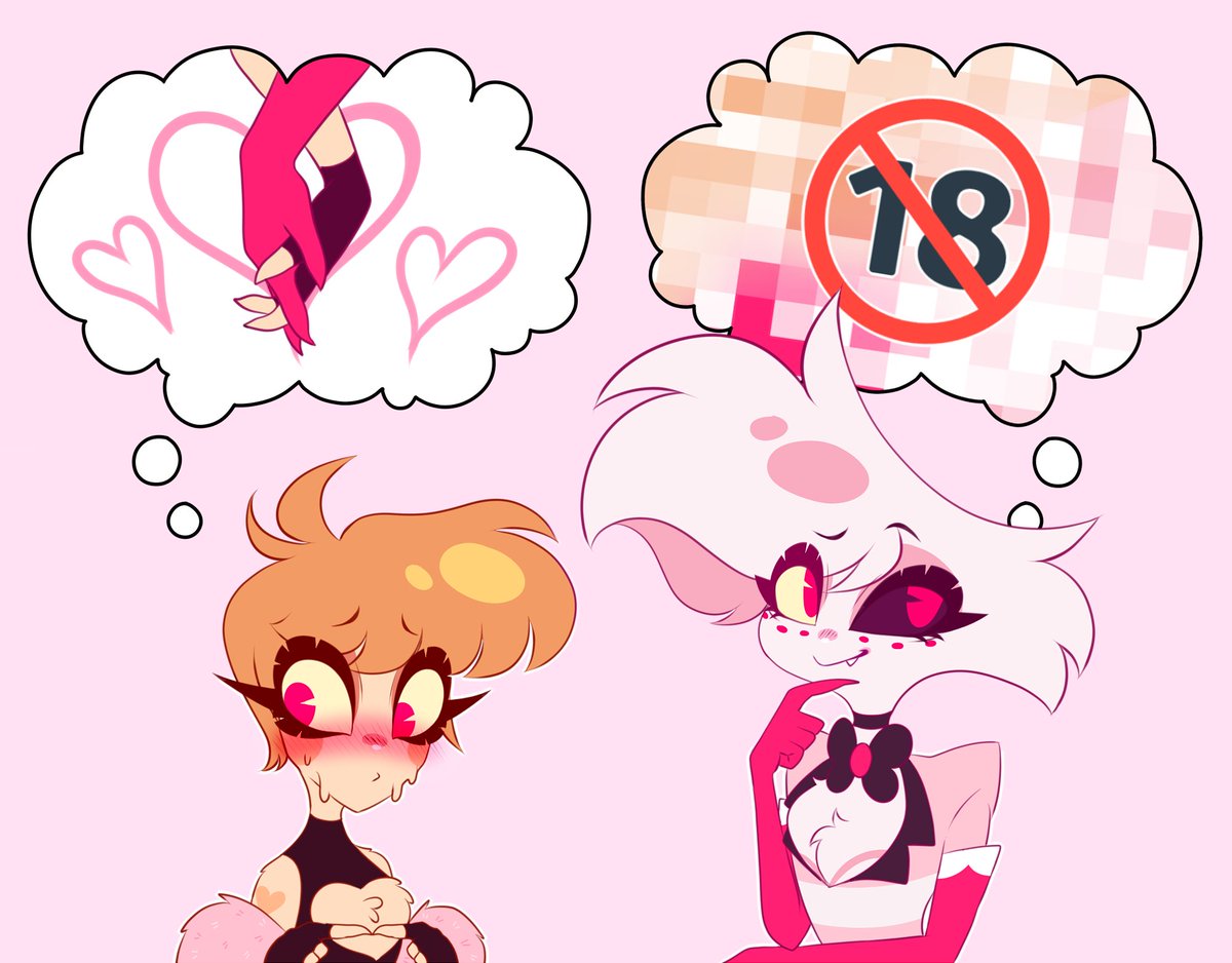 Aslarimar's tweet photo. That's literally them so I just have to redraw this meme as them! 💛🩷
#tarangel #spiderbee #hazbinhotel #hellsona #ocxcanon #hellaverse #hazbinhoteltaral #hazbinhotelangeldust #angeldust https://t.co/OxnYvblgnP