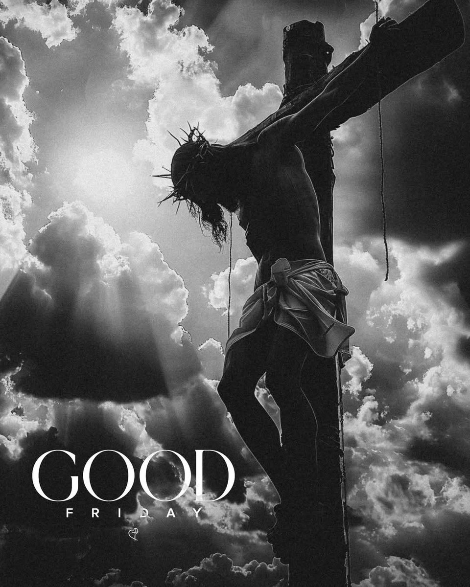 NDCBF's tweet photo. Jesus' death on the cross brought the death sin. #GoodFriday

Tonight at 6:30 pm, we will reflect on the last 7 statements of Christ on the cross and worship Him for His eternal sacrifice for us as we prepare for #ResurrectionSunday https://t.co/WyHE8q7Jbj