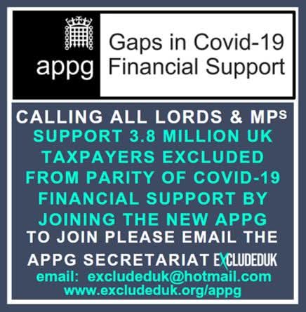 5 YEARS and 3.8 MILLION #excludeduk hardworking taxpayers are STILL STRUGGLING <a href="/StephenFlynnSNP/">Stephen Flynn MP</a>! STOP attempted #suicides and join APPG Gaps in Support!
<a href="/ExcludedUK/">ExcludedUK</a> <a href="/ExcludedFighter/">ExcludedFighter</a> <a href="/Kevin_Maguire/">Kevin Maguire</a> <a href="/MatthewStadlen/">Matthew Stadlen</a> <a href="/paullewismoney/">Paul Lewis</a> <a href="/andyverity/">Andy Verity</a> <a href="/BBCSimonJack/">Simon Jack</a> <a href="/ITV/">ITV</a> <a href="/SamCoatesSky/">Sam Coates Sky</a> <a href="/LBC/">LBC</a>
