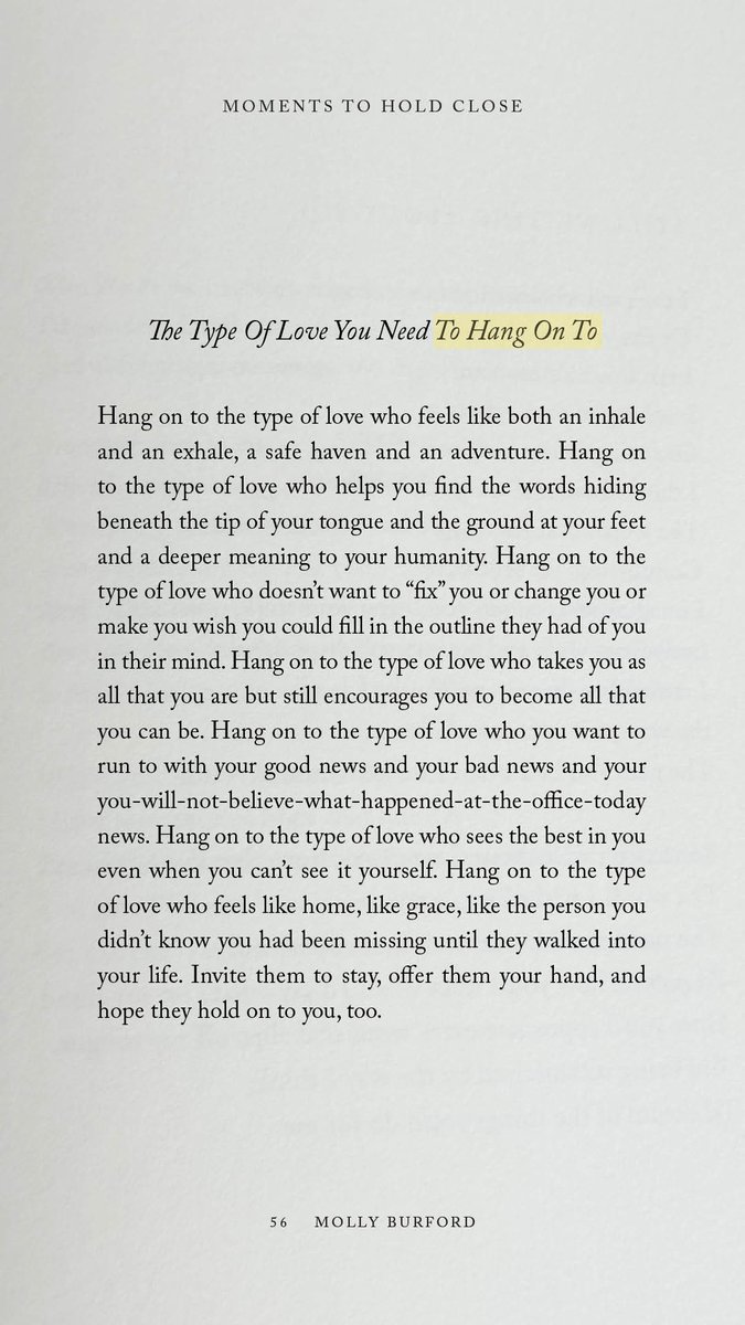 The type of love you need to hang on to🤍