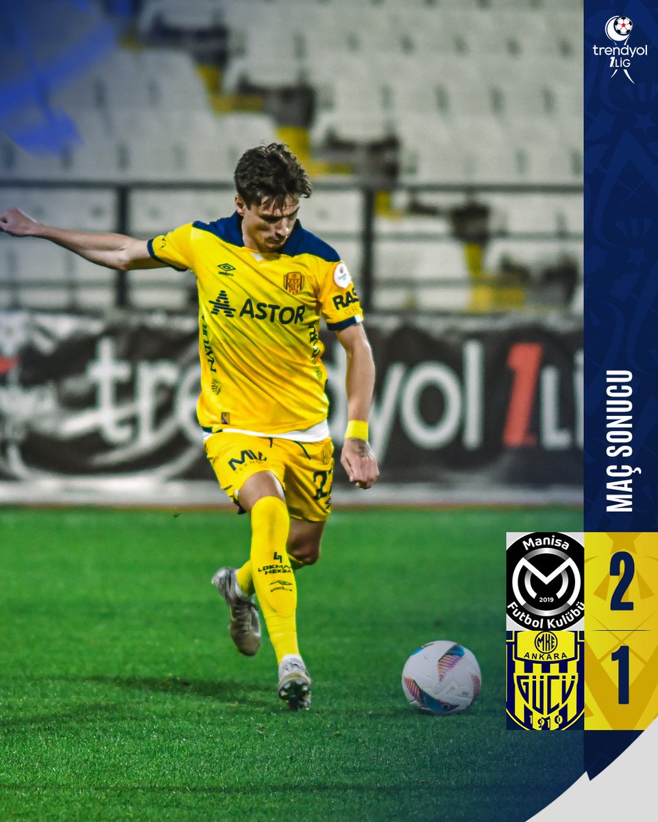 Ankaragucu's tweet photo. ⏱ Maç sonucu |

Manisa FK 2 - 1 MKE Ankaragücü'müz

#MFKvAG https://t.co/WwimlsJYZj