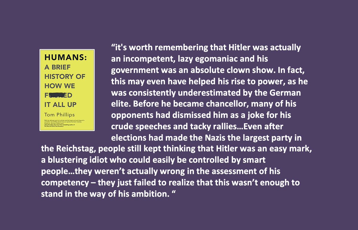 BookBlasts's tweet photo. #books #booklist #bookstagram #booktalk #booktok #greatbooks #greatbooksguide #recommendedreading #hitler #adolfhitler #TomPhillips #incompetence #egomaniac #Nazis #idots #hitlerbday #History https://t.co/eBzvdobbbV