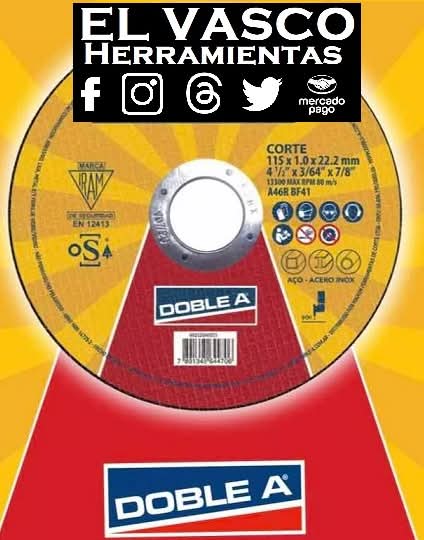 vascoherramient's tweet photo. Disco Corte Doble A Element 115 X 1,6 https://t.co/Mo35jbuxtx