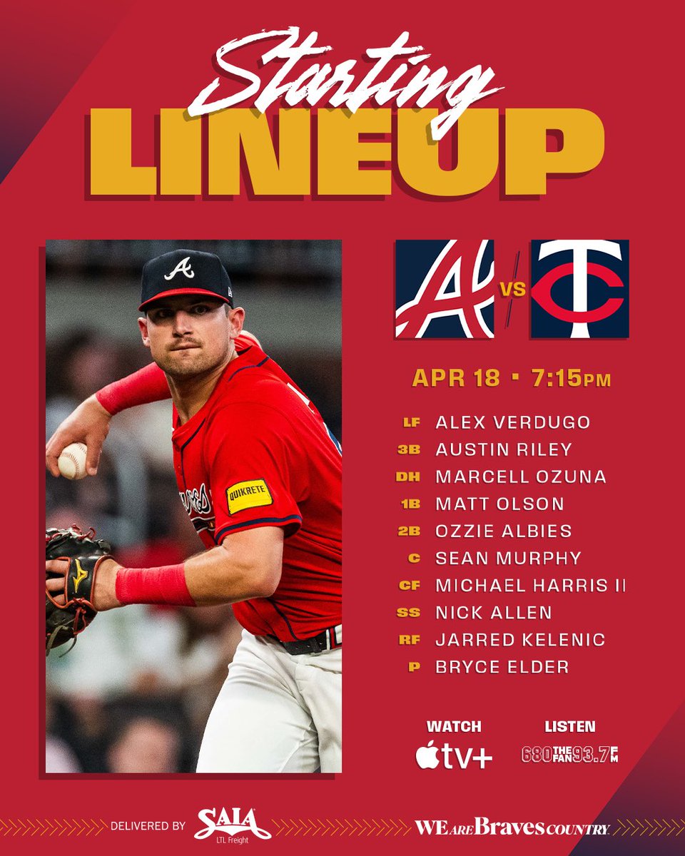 Friday Night Reds!

#BravesCountry