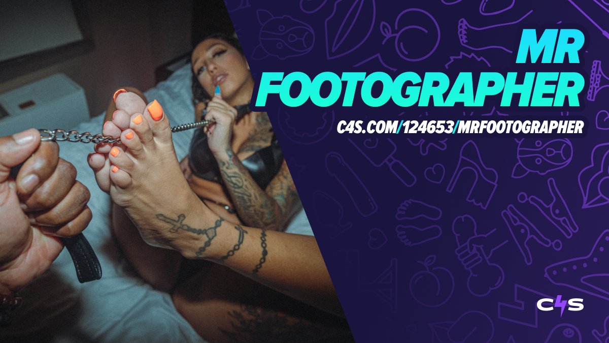 Clips4Sale.com (@clips4sale) on Twitter photo When it comes to capturing the perfect shot, MrFootographer knows exactly how to frame fetish in all the right ways. From soles to stilettos, his work speaks for itself. Head over to his C4S store to see why he's a favorite behindāand beneathāthe lens.
<a href="/MrFootographer/">Mr Footographer</a> When it comes to capturing the perfect shot, MrFootographer knows exactly how to frame fetish in all the right ways. From soles to stilettos, his work speaks for itself. Head over to his C4S store to see why he's a favorite behindāand beneathāthe lens.
<a href="/MrFootographer/">Mr Footographer</a>
