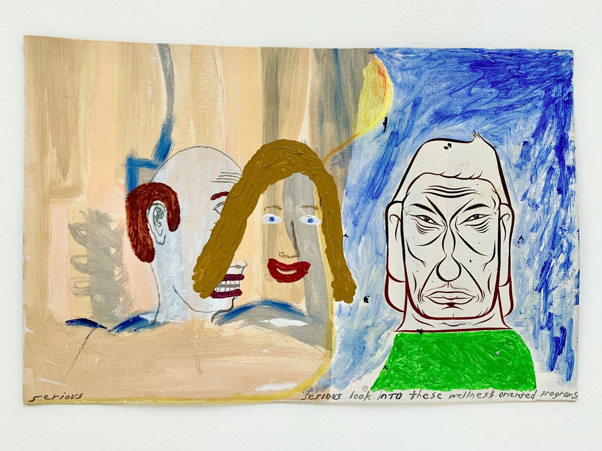 AltmanSiegel's tweet photo. Artworks by Chris Johanson will be featured in “NEW SUNS: Resist &amp; Rejoice,” Southern Exposure’s annual benefit art auction, taking place this evening at 6pm. 

Follow this link to purchase tickets: https://t.co/JT0uN4v3Ft

[Chris Johanson &amp; Barry McGee, Untitled, 2025] https://t.co/gnUOQdn0sk