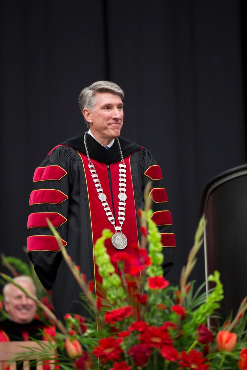 UCM_Alum's tweet photo. Today we celebrate a milestone - 6️⃣ years since Dr. Roger Best was inaugurated as the 16th president of the University of Central Missouri! 🎓

Thank you, President Best, for your dedication to UCM students and our mission! https://t.co/w1vS5YdSp1