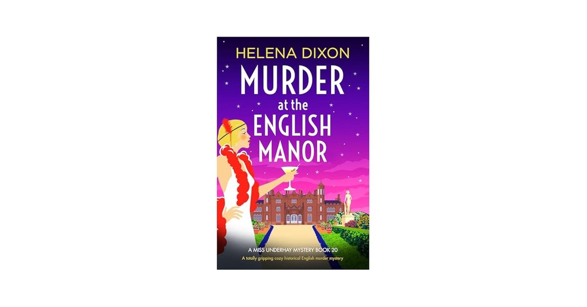 Preorder available now!! Releasing May 23rd🔍 Murder at the English Manor. A missing maid and a rambling country house on the edge of Dartmoor. buff.ly/jaLbiXO 🐶