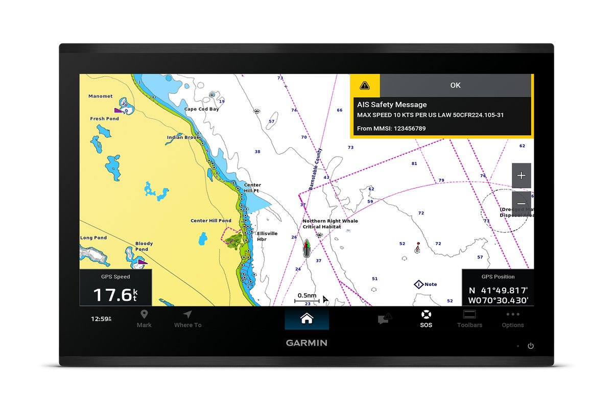 The Billfish Foundation (@tagbillfish) on Twitter photo 🚨 New from <a href="/GarminMarine/">Garmin Marine</a>: AIS warning messages now on select chartplotters! Get real-time alerts for hazards & right whale zones 🐋🛥️
✅ Free software update
🔗 Requires compatible AIS device 🚨 New from <a href="/GarminMarine/">Garmin Marine</a>: AIS warning messages now on select chartplotters! Get real-time alerts for hazards & right whale zones 🐋🛥️
✅ Free software update
🔗 Requires compatible AIS device