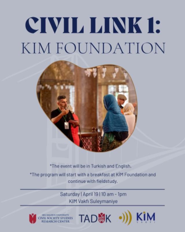 IhuTaduk's tweet photo. Civil Link is starting!
With our #CivilLink series, we not only meet with a different #NGO at each gathering, but also visit them and actively participate in their field activities to learn and experience.
Our first stop is KİM Foundation.
We’ll be there tomorrow, see you soon https://t.co/GY4sEdK0T7