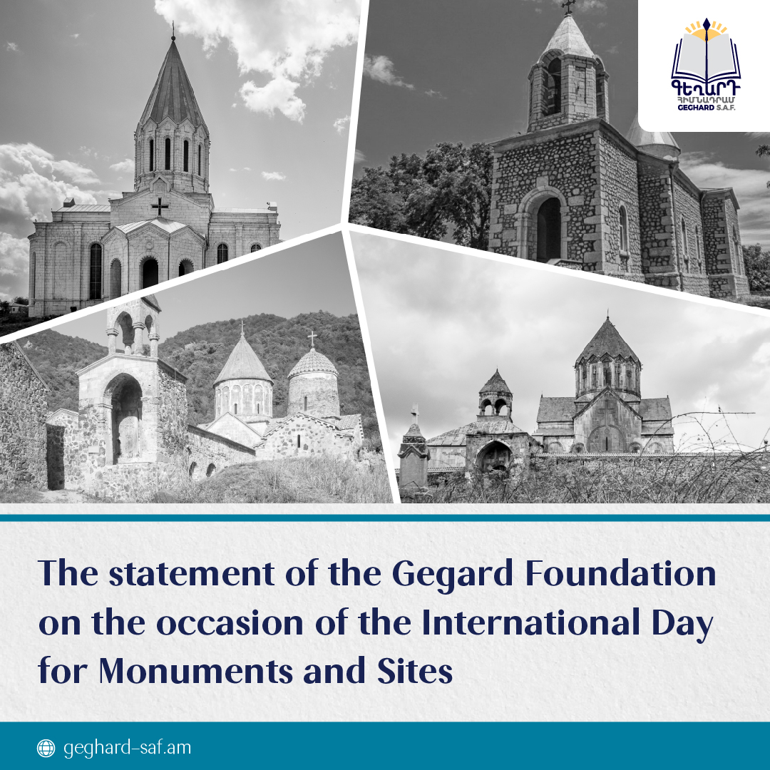 Geghard_saf's tweet image. The Gegard Foundation, recognizing the importance of #ICOMOS&apos;s efforts, calls for persistent attention to this issue, insists on the necessity of sending observers to Artsakh, and encourages collaboration with other organizations in order to safeguard the region’s rich cultural…
