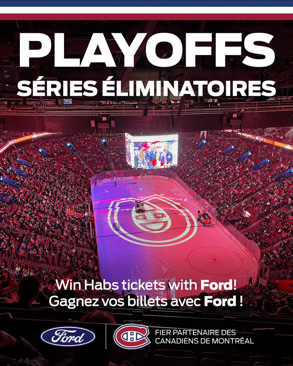 megafanford's tweet image. 🚨OUI, nous aurons des billets pour les séries ! 🚨

Restez à l’affût pour des chances de gagner des billets pour encourager votre équipe préférée 👀🎟️

–

🚨YES, we’ve got tickets for the playoffs! 🚨

Stay tuned for chances to win tickets to cheer for your favorite team 👀🎟️
