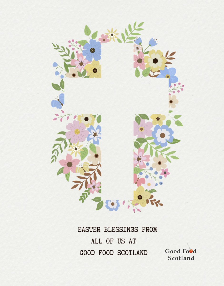 Wishing you all a joyful Easter weekend!
As we head into this special time, may your days be filled with peace, love and meaningful moments with those who matter most.
💛
From all of us at Good Food Scotland, have a wonderful Easter weekend and a blessed Easter Sunday.
🌸✨🐣