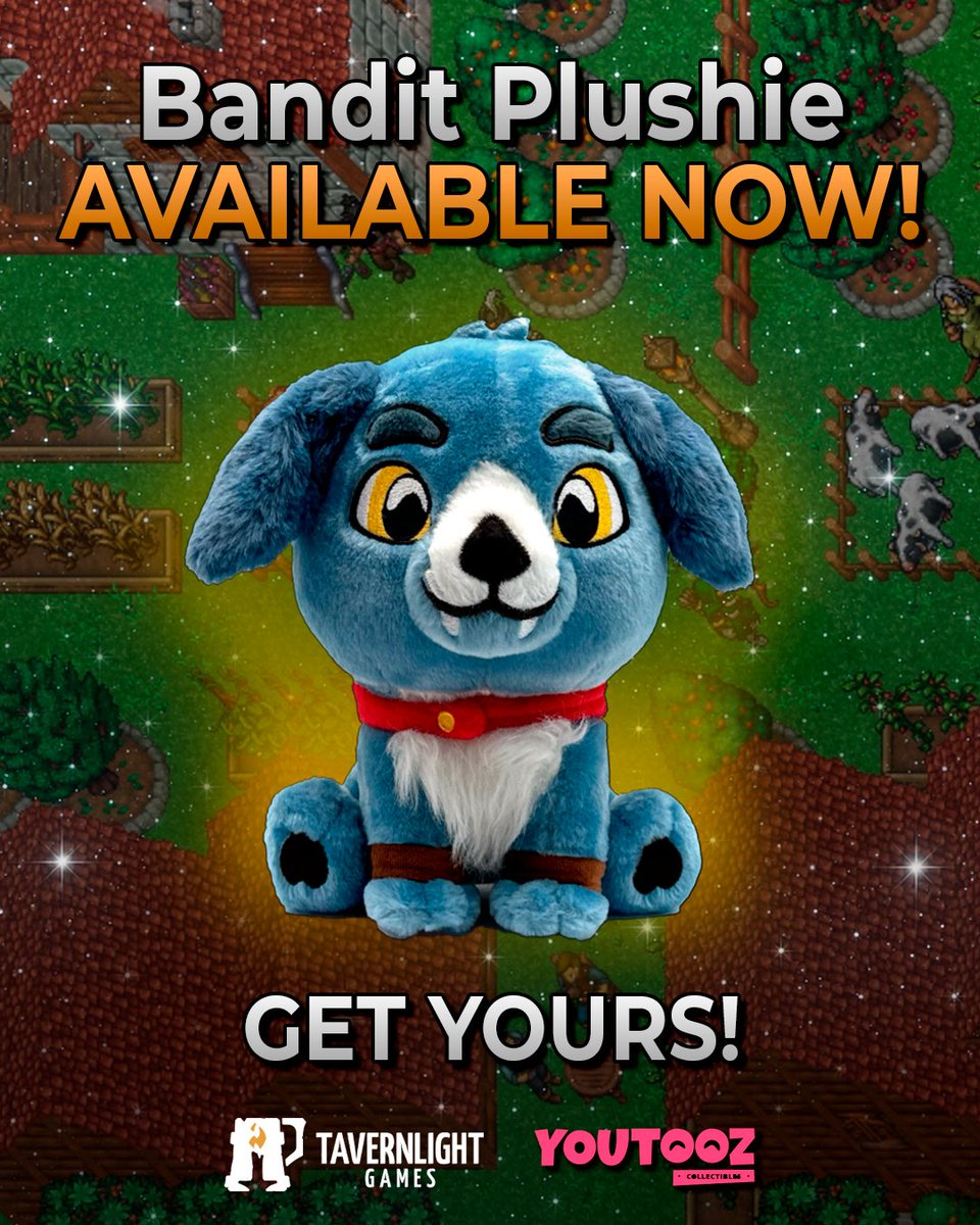The wait is over! The Bandit Plushie is now LIVE 🐾

From your first quest to your desk. From in-game to IRL. Bandit is here!

Brought to life by YouTooz, the team behind collectibles for RuneScape, World of Warcraft, and now RavenQuest.

This is a limited drop. Once it’s gone,