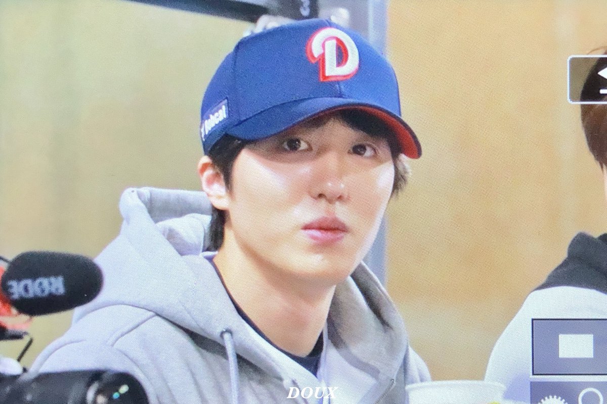 doux_cn's tweet photo. 250418 
시구 잘해준 차니 고맙소!!
#찬희 #강찬희 #CHANI #SF9 https://t.co/Ir5SZezPus