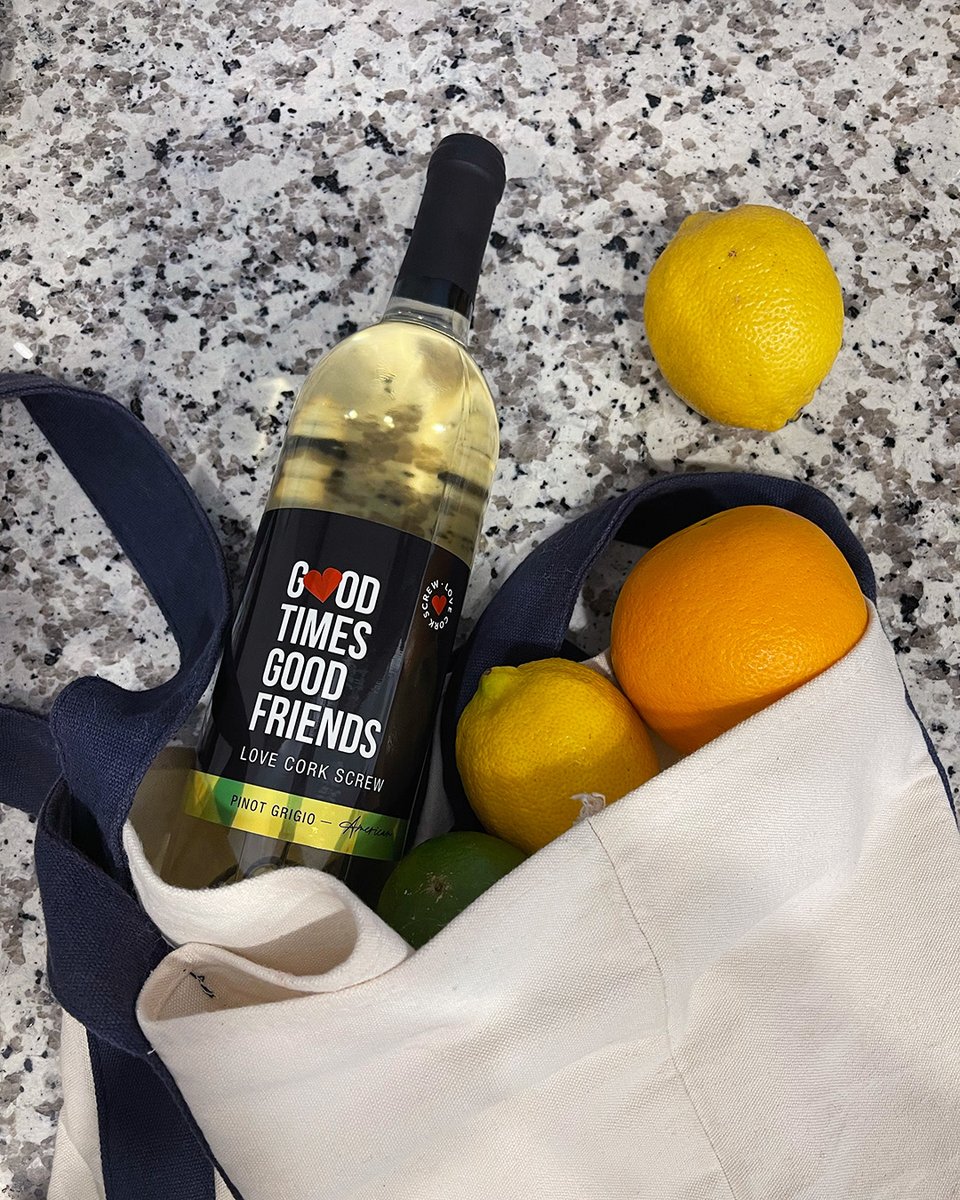 LoveCorkScrew's tweet photo. Only buying the essentials. ๐๐ท
#LoveCorkScrew #ItsAMood #WineLovers #WineLife #GoodTimesGoodFriends #PinotGrigio https://t.co/m8LnPAfTTP