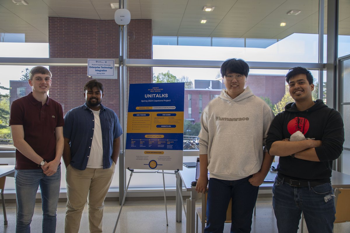 We're a week away from the Student success showcase! 👀 Come check out the students selected to highlight a project, research, inquiry, analysis, prototype, or other academic achievement 🏆📝

 #PennState #PennStateIST #informationsciencestechnology #WeAre #PSU