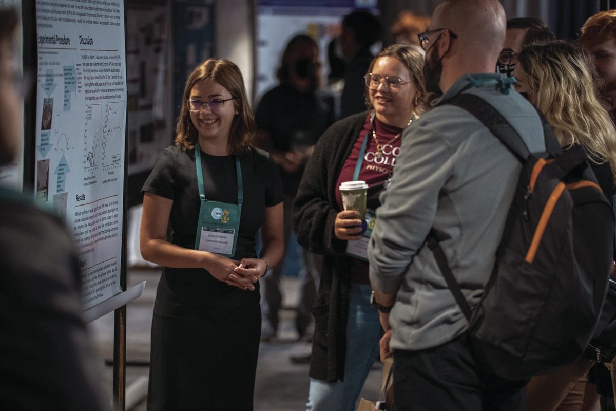 SPSNational's tweet image. Ready to share your work nationally? 🚀 Present posters or physics art at #SPSCon in Denver! Incredible opportunity for undergrads.
➡️ Submit abstracts by Oct 13, 2025!
Details & submission: bit.ly/4cl4uv5