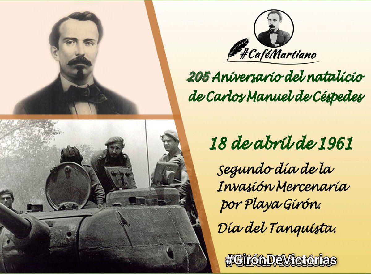 ZaraDCuba (@zaracuba) on Twitter photo <a href="/cafemartiano/">❤️Café Martiano 🇨🇺</a> <a href="/DiazCanelB/">Miguel Díaz-Canel Bermúdez</a> <a href="/DrRobertoMOjeda/">Dr. Roberto Morales Ojeda</a> <a href="/InesMChapman/">Inés María Chapman Waugh</a> <a href="/MMarreroCruz/">Manuel Marrero Cruz</a> <a href="/TeresaBoue/">@SecGFMC</a> <a href="/YaquedeCuba/">Yaquelin</a> <a href="/EVilluendasC/">Enrique Villuendas</a> <a href="/agnes_becerra/">Agnes Becerra</a> <a href="/ValoresTeam1/">Valores Team</a> <a href="/DefendiendoCuba/">Defendiendo Cuba</a> Saludos 🇨🇺 #CaféMartiano
“Subestimaron la capacidad de nuestro pueblo, su dignidad, su valor, su heroísmo...”
#GirónVictorioso
#Cuba <a href="/cafemartiano/">❤️Café Martiano 🇨🇺</a> <a href="/DiazCanelB/">Miguel Díaz-Canel Bermúdez</a> <a href="/DrRobertoMOjeda/">Dr. Roberto Morales Ojeda</a> <a href="/InesMChapman/">Inés María Chapman Waugh</a> <a href="/MMarreroCruz/">Manuel Marrero Cruz</a> <a href="/TeresaBoue/">@SecGFMC</a> <a href="/YaquedeCuba/">Yaquelin</a> <a href="/EVilluendasC/">Enrique Villuendas</a> <a href="/agnes_becerra/">Agnes Becerra</a> <a href="/ValoresTeam1/">Valores Team</a> <a href="/DefendiendoCuba/">Defendiendo Cuba</a> Saludos 🇨🇺 #CaféMartiano
“Subestimaron la capacidad de nuestro pueblo, su dignidad, su valor, su heroísmo...”
#GirónVictorioso
#Cuba