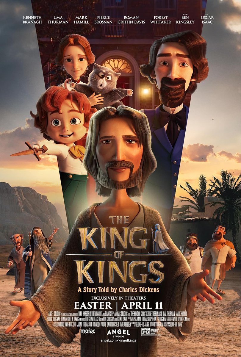 TundeTASH's tweet photo. Take your kids to go watch “The King of Kings” movie this Easter. Lovely storytelling, powerful message, and a beautiful reminder of the true meaning of this season. https://t.co/UKvBtRC3jY
