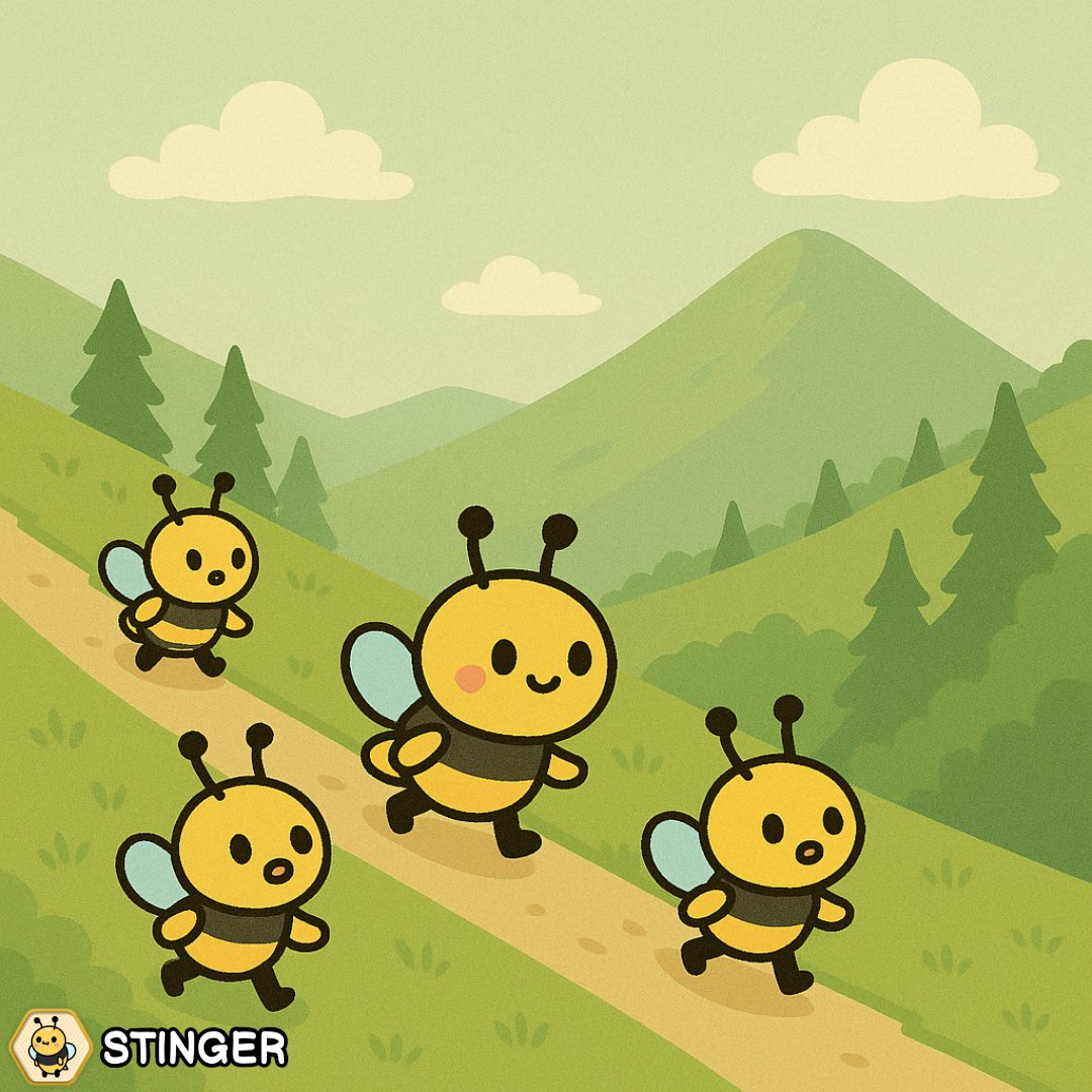 StingerOnSol's tweet photo. One of the most interesting things about bees is that they never fly alone - That is also one core priority of project STINGER🐝. 
Lets fly together to new highs - TOGETHER 🚀👐 https://t.co/sgsjQETrMA