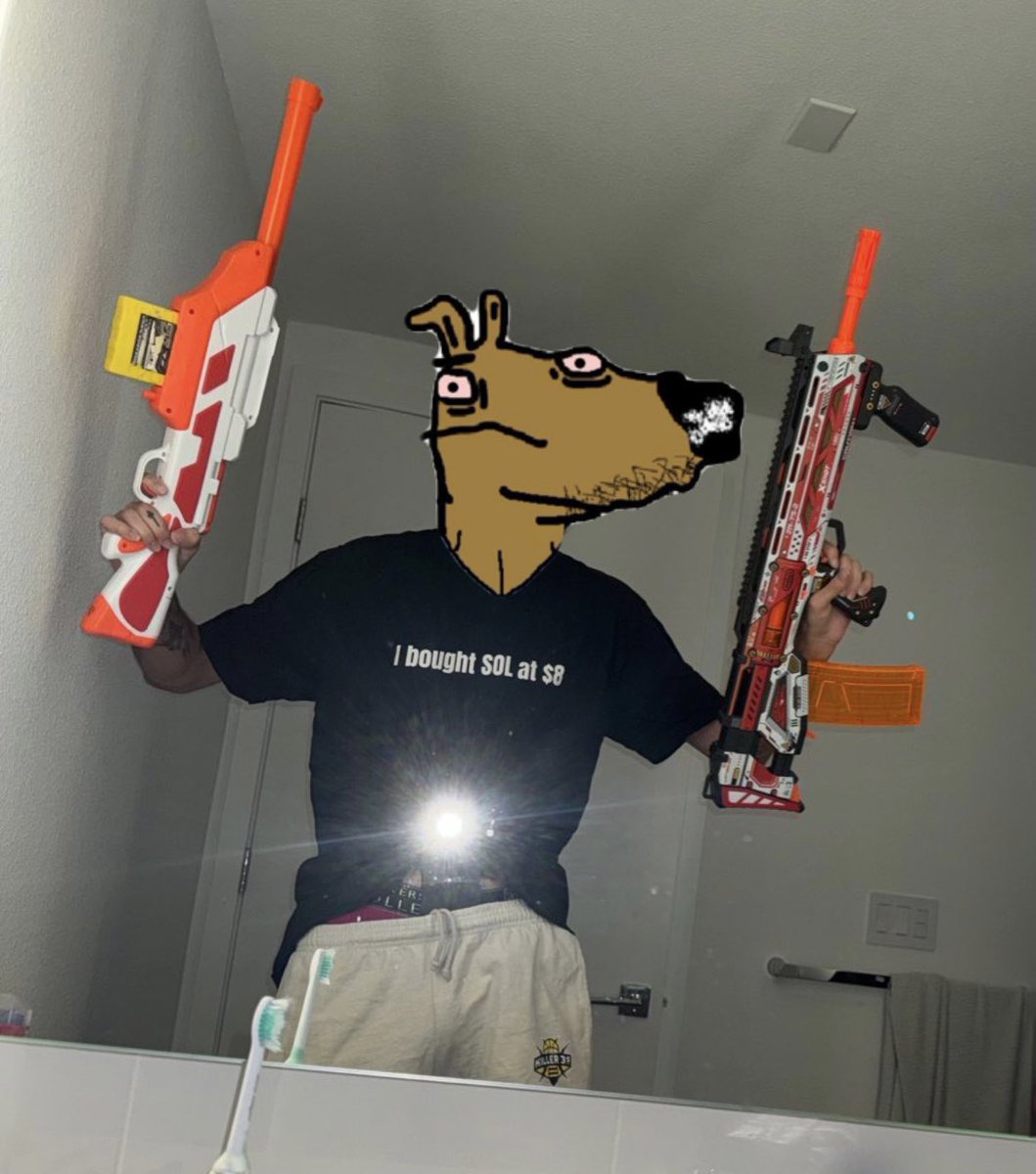 I bought Solana at $8 and ate jeets all the way up to $1,000.

$SOLGUY