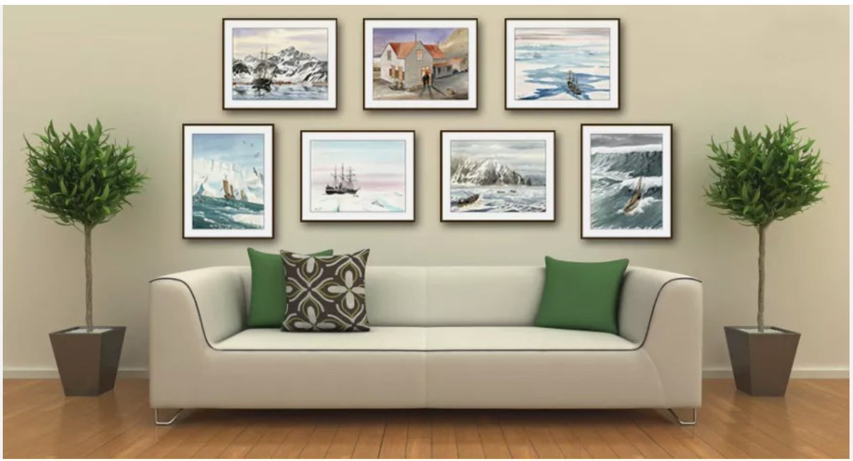 Ernest @Shackleton Imperial Trans-Antarctic Expedition-1914-1917
A pictorial history of the explorer's incredible @Antarctic expedition by world renown marine artist Adam Koltz
SET of ALL 7 PRINTS, Museum Quality
Choose one or all - Loose or Framed
etsy.com/listing/661837…