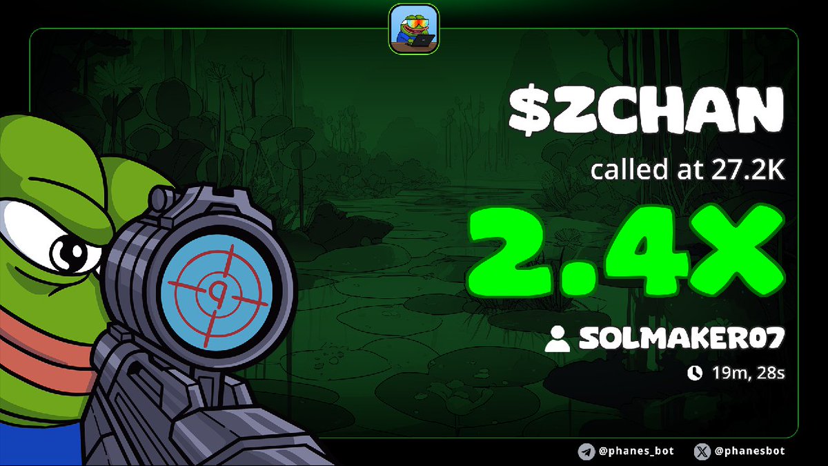 Solmaker0's tweet photo. 4hUBRMpttznyAgnfk14HxNJ9ZXt7twVqdnAYjzvnpump
$ZCHAN UP 2.4X https://t.co/Q0kkKtYzKb