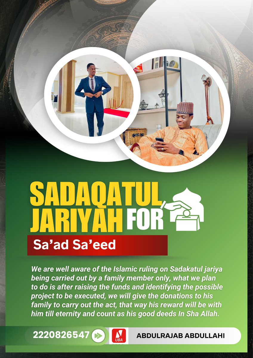 Godowoli_Jnr's tweet photo. Assalamu Alaikum warahmatullah. Muna neman sadaka a gareku Duk da Mai niyya. mai 200, 500, 1000 ko sama da haka 🙏🏼 Allah ya saka da Alkairi ya kuma jiqan Barrister Sa’ad da rahama https://t.co/FyRD0GAbWg
