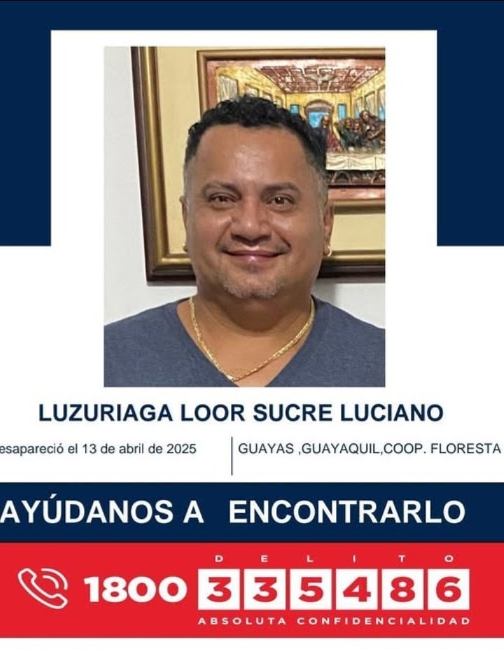 #DesaparecidosEcuador
Ayuden a compartir por favor, gracias