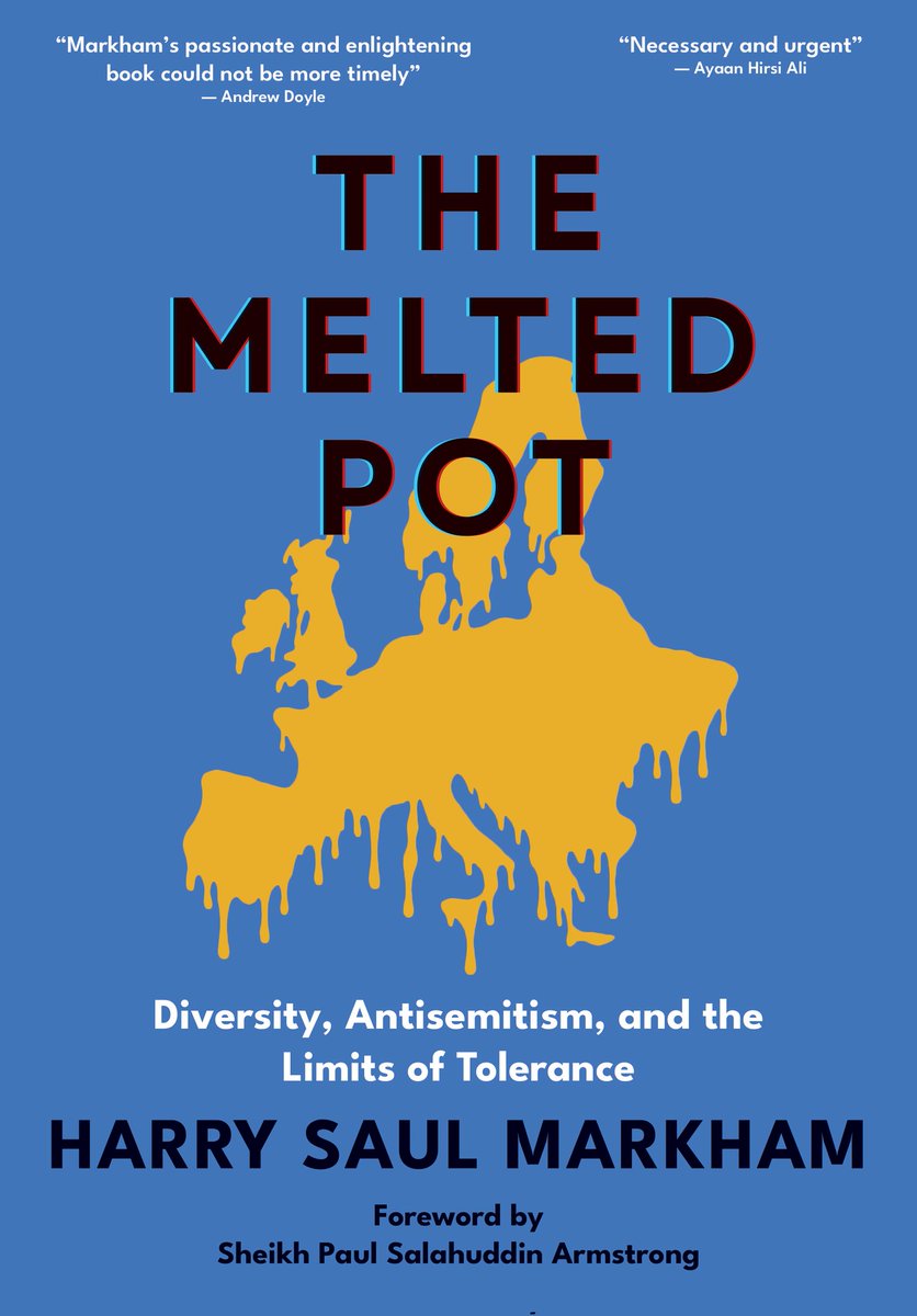 Harry Saul Markham (@markhamharrygo1) on Twitter photo After four challenging years, The Melted Pot: Diversity, Antisemitism, and the Limits of Tolerance, will be available from the 1st of June! And it will be available to preorder from Amazon in the coming days. Thank you to <a href="/PressAcademica/">Academica Press</a> for making this possible.
This book has After four challenging years, The Melted Pot: Diversity, Antisemitism, and the Limits of Tolerance, will be available from the 1st of June! And it will be available to preorder from Amazon in the coming days. Thank you to <a href="/PressAcademica/">Academica Press</a> for making this possible.
This book has