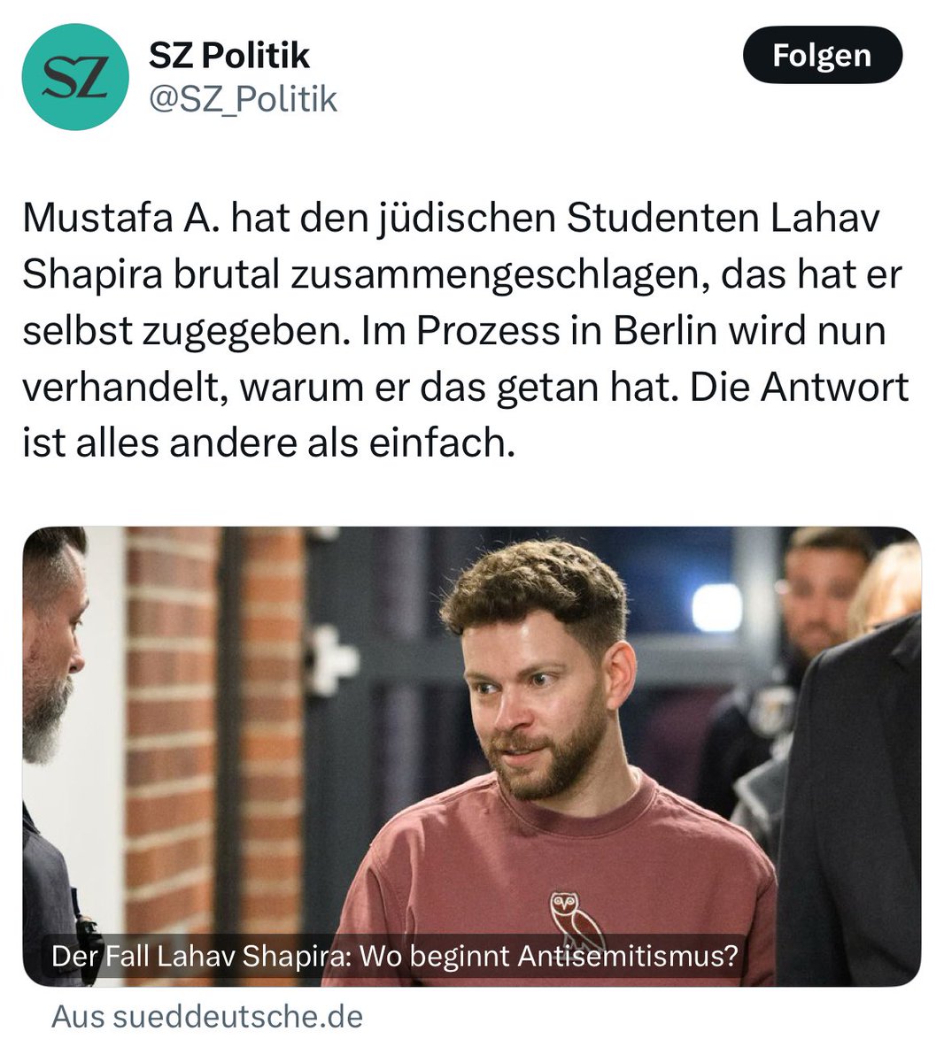 Ich kann mir nicht vorstellen, dass nach einem rechtsextremen Angriff ein Artikel mit „Wo beginnt Rassismus?“ und „Die Antwort ist alles andere als einfach“ erschienen wäre.