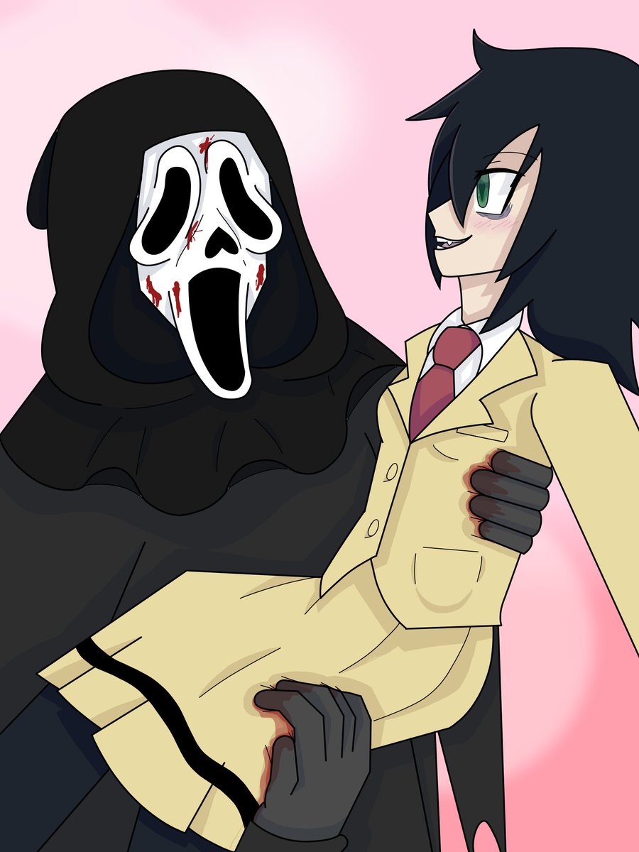 HumaneRodent's tweet photo. A long overdue Collab with @edgerunner2069 who did the original sketch!
#Watamote #TomokoKuroki #Ghostface #Scream #SlasherFucker #Collab https://t.co/Ik3opAIPts
