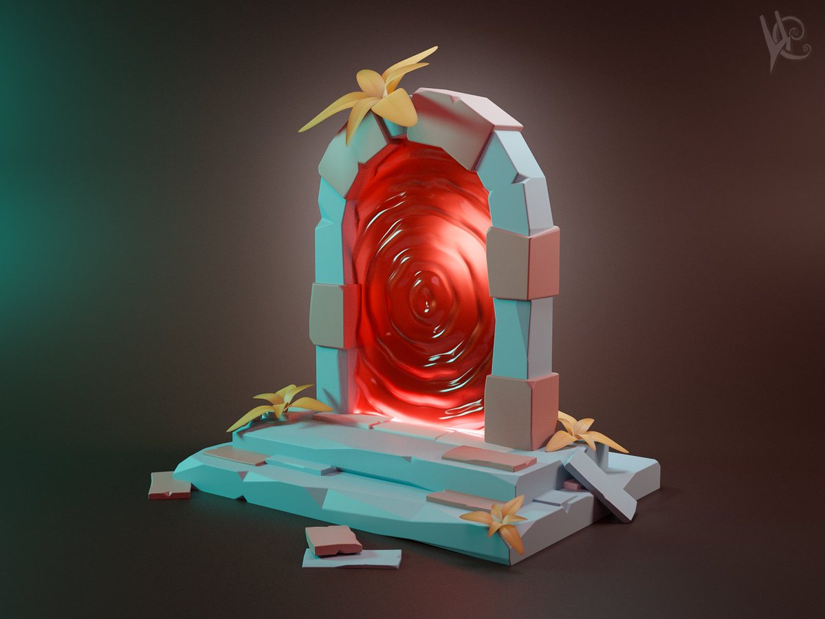 Paraphine_3D's tweet photo. ✨ Stylized portal to another world.
Modeled and rendered in #Blender3D — let the adventure begin!
#Stylized3D #PortalArt #3DModeling #FantasyAsset #Blender3D #GameEnvironment #StylizedEnvironment #HandpaintedStyle #MagicPortal #CGArt #3DProps #FantasyWorld #LowPolyArt #gamedev https://t.co/2Jg4QfFtuH
