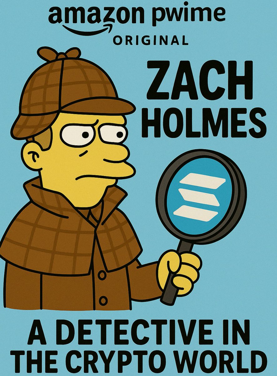 AmazonPwime's tweet photo. Coming soon on Solana.

Zach Holmes, featuring @zachxbt.

Only on Amazon Pwime. https://t.co/ZSL55ZXiTg