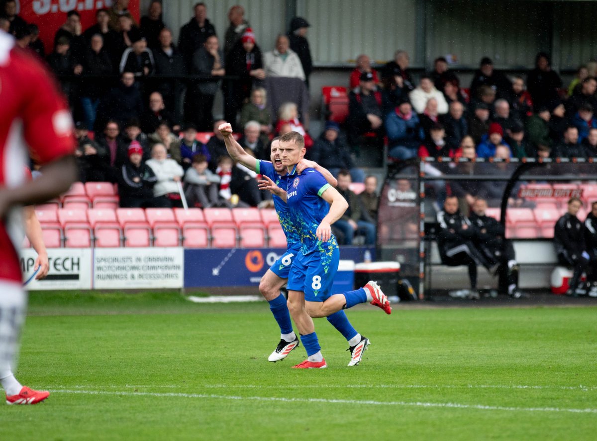 Get in👊❤️ take that into Monday now <a href="/ASFCofficial/">Accrington Stanley</a>