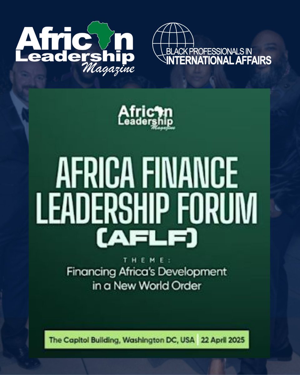 Black Professionals in International Affairs-BPIA (@bpiatweets) on Twitter photo BPIA is proud to announce media partnership with <a href="/AfricanLM/">African Leadership Magazine</a> to amplify Black voices in #GlobalAffairs. Join us 4/22 for the Africa Finance Forum! Open to the public. RSVP: iabpia.org/imfweek/ #IMFMeetings BPIA is proud to announce media partnership with <a href="/AfricanLM/">African Leadership Magazine</a> to amplify Black voices in #GlobalAffairs. Join us 4/22 for the Africa Finance Forum! Open to the public. RSVP: iabpia.org/imfweek/ #IMFMeetings