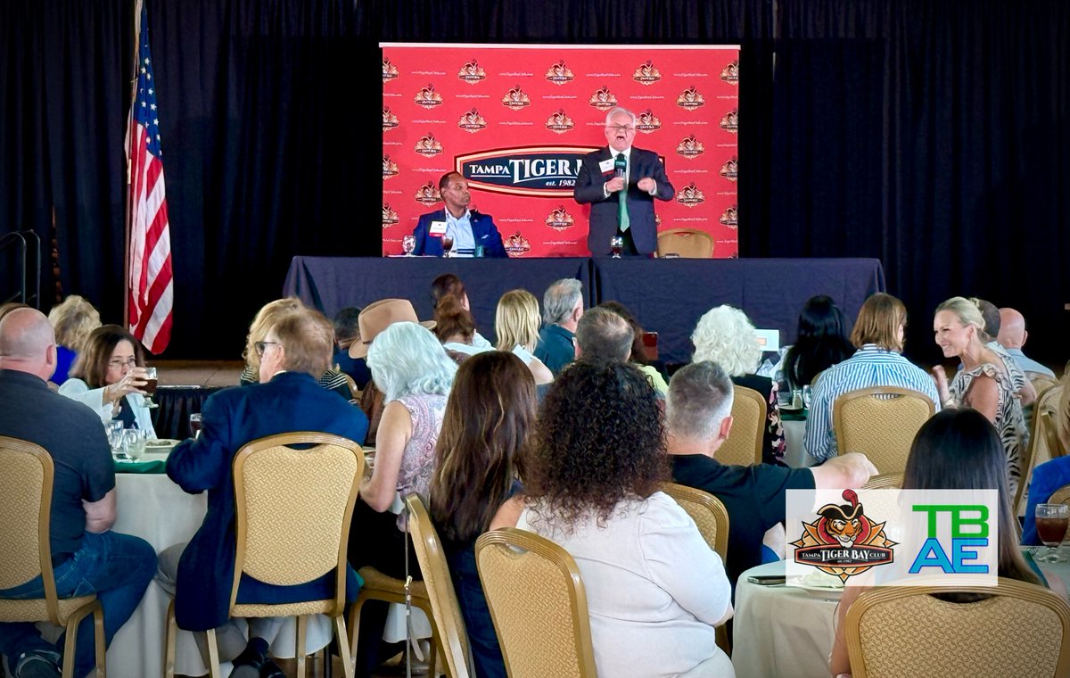 TBAE Network (@tbaenet) on Twitter photo On today's <a href="/TampaTigerBay/">Tampa Tiger Bay Club</a> Club forum focused on “Up and Away with the New TPA CEO Michael Stephens and Commissioner Harry Cohen, Hillsborough County Aviation Authority" ✈️
📺Broadcast Schedule: Premieres Thursday 24, 2025 @ 10 PM TBAE Network channels, Spectrum 636 & Frontier 34 On today's <a href="/TampaTigerBay/">Tampa Tiger Bay Club</a> Club forum focused on “Up and Away with the New TPA CEO Michael Stephens and Commissioner Harry Cohen, Hillsborough County Aviation Authority" ✈️
📺Broadcast Schedule: Premieres Thursday 24, 2025 @ 10 PM TBAE Network channels, Spectrum 636 & Frontier 34